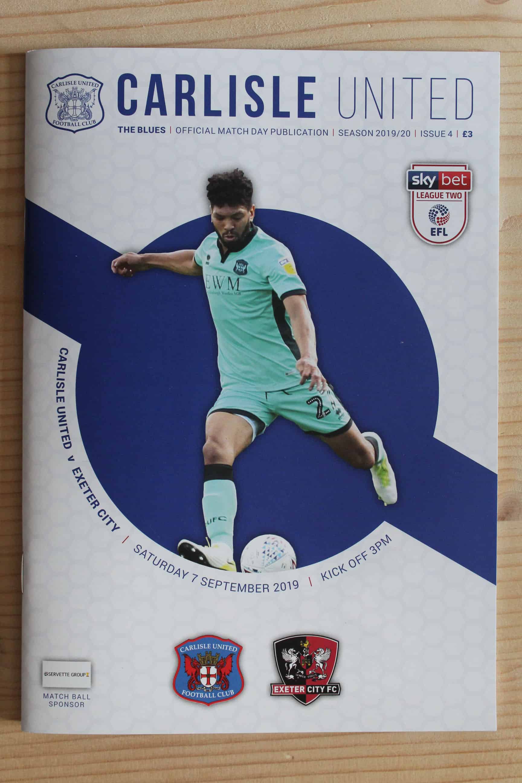 Carlisle United FC v Exeter City FC